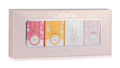 Lattafa Yara Collection β Eau de Parfum Gift Set for Women (Yara + Yara Moi + Yara Tous + Yara Candy) - 4 Γ 5 ml