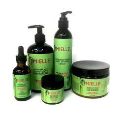 Mielle Organics Rosemary Mint Set Infused with Biotin (5 Pieces)