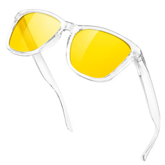 KANASTAL Polarized Sunglasses for Women, Classic Square Mens Sun Glasses, Lightweight Shades for Womens Outdoor 100% UV400 Protection Driving Fishing Golf Outdoor Activities