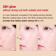 Espoir Pro Tailor Foundation Be Glow New Class #2 Ivory 1.06 oz SPF27 PA++ | Long-Lasting Healthy Radiance Glow Liquid Foundation | Light-weight Natural Dewy Full Coverage | Korean Base Makeup