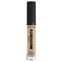 Wet n Wild Mega Last Incognito All-Day Full Coverage Concealer, Medium Honey, 0.18 Ounce