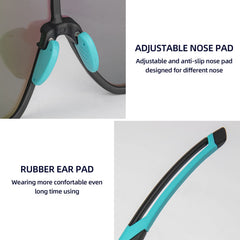 ROCKBROS Polarized Sunglasses UV Protection for Women Men Cycling Sunglasses