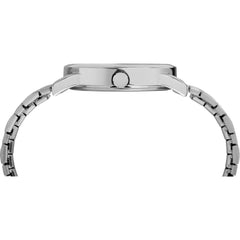 Timex Easy Reader Date Expansion Band 38mm Watch - Silver/White