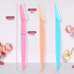 DIKXO Eyebrow Razor, Multipurpose Exfoliating Dermaplaning Tool Razors for Women Face For Women and Man With Precision Cover, Easy to Use