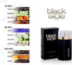 Black Side by Louis Varel for Women - Eau de Parfum, 100ml