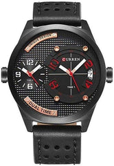 CURREN Men's Quartz MoveMent Partywear Analog Watch - Black