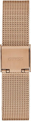 GUESS Rose Gold-Tone Triangle Mesh Analog Watch