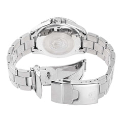 Orient RA-AA0811E19B Kamasu II Analog Automatic Sports Watch for Men, 41.8 mm Case Size, Silver/Green