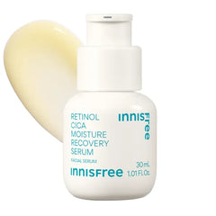 Innisfree Retinol Cica Serum with Salicylic Acid, Korean Moisture Recovery Treatment for Beginners, Face Care 1.01 Fl Oz