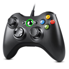 Zexrow Xbox 360 Wired Controller,Game Controller USB Wired PC Joystick Gamepad for Xbox 360,Improved Ergonomic Design Controller for Xbox 360 Slim PC with Windows Vista/7/8/8.1/10