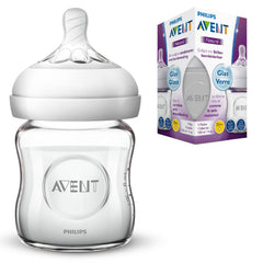 AVENT Philips - Natural Glass Baby Bottle, Pack Of 1
