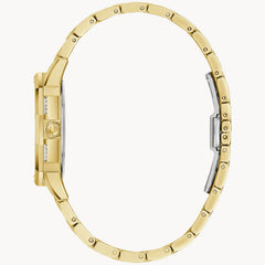 Bulova Women's Analogue Quartz Watch with Stainless Steel Strap 98L302 - Gold