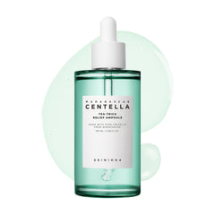 SKIN1004 Tea-Trica Relief Ampoule, Soothing Hydration for Sensitive Skin - 3.38 fl. oz, 100ml