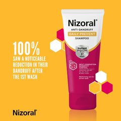 Nizoral Anti-Dandruff Daily Prevent Shampoo, Pink
