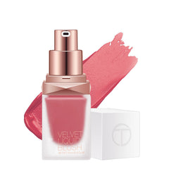 NOVOLAN Liquid Blush 15ml Cream Blush Wet Makeup Sweet Cheeks Blush Matte Pot Blusher, Natural Color Liquid Blush Long-Lasting Matte Silky Delicate Rouge Beauty Makeup (#02)