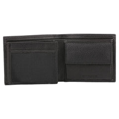 TITAN Men's Bifold Leather Wallet - Black