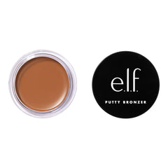 e.l.f. Putty Bronzer, Creamy & Highly Pigmented Formula, Creates a Long-Lasting Bronzed Glow, Infused with Argan Oil & Vitamin E, Golden Daze, 0.35 Ounce (10 g) (Pack of 1)