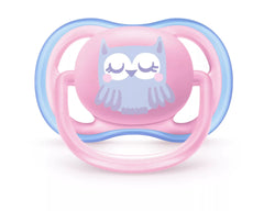 AVENT Philips Ultra Air Pacifier 2 Pack - BPA-Free Dummy for Babies From 0-6 Months (model SCF085/05)