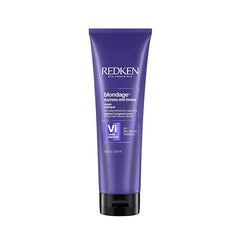 Redken Blondage Express Anti-Brass Mask For Blonde & Highlighted Hair - Ultra-Pigmented Purple Mask For Blonde Hair