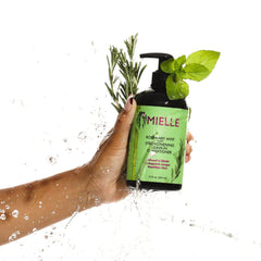 Mielle Organics Mielle/Rosemary Mint Strengthening/Leave-In Conditioner/Scalp Oil / (Pack of 1), 2 Piece Assortment, 414.0 millilitre