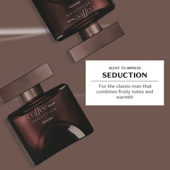 O Boticário Coffee Man Seduction Eau de Toilette, Long Lasting Cologne for Men, Fresh Woody Men's Fragrance, 3.4 Ounce