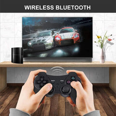 Wireless Controller for PS3 Gamepad,for PS3 Bluetooth 4.0 Joystick,for USB PC Controller PS3 Joypad (Black)