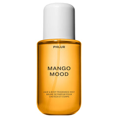 PHLUR Mango Mood Body Mist - Hair & Body Mist for Women & Men Fragrance - Mango, Jasmine, Patchouli & Vanilla Body Spray (8 Fl Oz)
