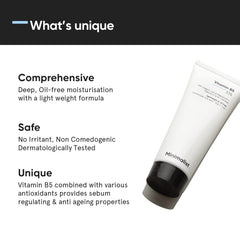 Minimalist 10% Vitamin B5 Gel Face Moisturizer For Oily Skin | Oil-free | Fast Absorbing | Non sticky | Fragrance Free | 50 g