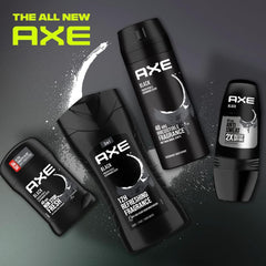 Axe Men Deodorant Body Spray for Long Lasting Odour Protection, Black, 48 hours Irresistible Fragrance, 150ml 540.0 grams, 3.0 count, 3