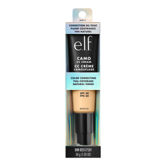 e.l.f. Camo CC Cream, Colour Correcting Full Coverage Foundation with SPF 30, Fair 140 W, 1.05 Oz