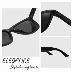 KANASTAL Polarized Sunglasses for Women, Classic Square Mens Sun Glasses, Lightweight Shades for Womens Outdoor 100% UV400 Protection Driving Fishing Golf Outdoor Activities