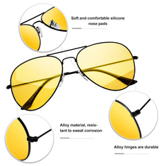 KANASTAL Polarized Sunglasses for Women and Men, Metal Frame Sun Glasses Retro Shades for Mens Driving Outdoor Military Style 100% UV400 Protection