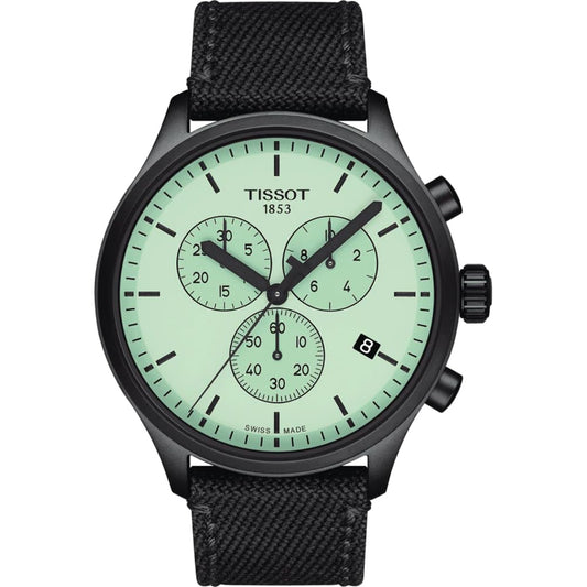 Tissot mens Chrono XL Stainless Steel Sport Watch Black T1166173709100