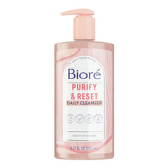 Bioré Purify & Reset Daily Cleanser, Target Daily Dirt, Excess Oil and Impurities - 200 ml