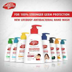 Lifebuoy Antibacterial Liquid Soap and Hand Wash, for Hygiene, Total 10, 100 percent Stronger Germ Protection, 500ml