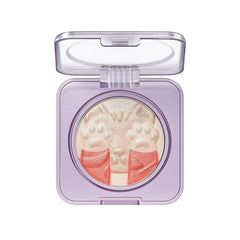 ZEESEA Cosmic Cat Highlighting Blush β A Radiant Fusion of Blush and Highlighter for a Stunning, Celestial Glow | Illuminate Your Look With This Blush | (01 Tangerine Drip, M)