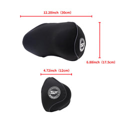 2 Pack - Car Headrest Pillow for Neck Support, 100% Memory Foam Car Pillow