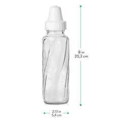 Evenflo Feeding Classic Glass Bottle, Twist Bottles, 8 Oz, 1-pack of 6 Bottles