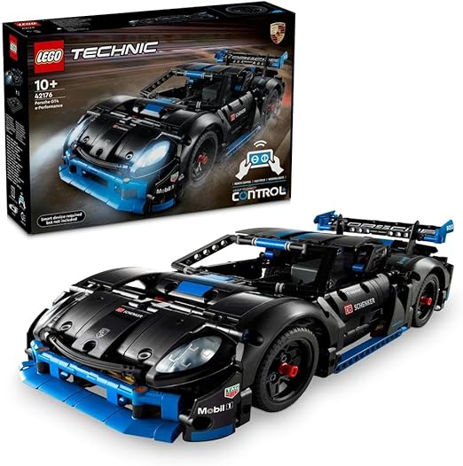 LEGO Technic Porsche GT4 e-Performance Race Car Toy for 10 Plus