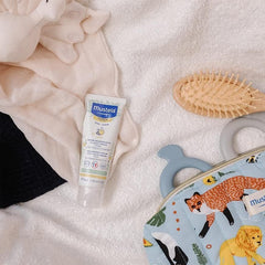 Mustela Baby Nourishing Face Cream – Daily Moisturizer for Dry Skin - with Natural Avocado, Cold Cream & Beeswax-40ml (Pack of 2)