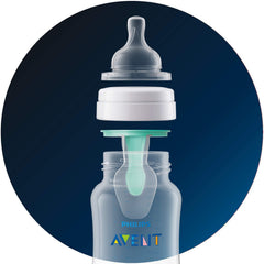 Philips Avent Anti-colic Baby Bottle Fast Flow , 4pk, Flow 4, SCF424/47