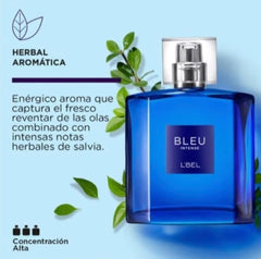 L'bel BLEU INTENSE 100ml - Fragrance for Men Eau de Toilette
