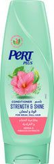 Pert Plus Strength & Shine Conditioner for Weak and Dull Hair with Henna and Hibiscus Extract, 360 ml