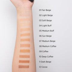 L.O.C.K. Color L.o.c.k. it Good Boundation, B.B Cream + Foundation, Medium Coverage, 12 Shades, Net. 1.05 fl.oz. / 30g, (01 Fair Beige.)