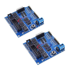 Reland Sun 2PCS Sensor Shield V5.0 Expansion Board Electronic Building Blocks Robot Accessories