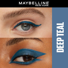 Maybelline New York TattooStudio Waterproof Eyeliner Pencil Makeup, Deep Teal