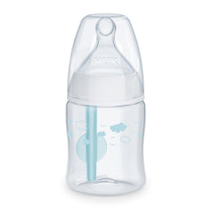 NUK Smooth Flow Pro Anti Colic Baby Bottle - Easy to Assemble and Clean & Reduces Newborn Spit-up & Gas, 5oz, 4-Pack, Neutral