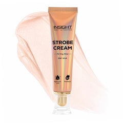 INSIGHT Strobe Cream - Dewy Gold | Instant Radiance & Dewy Glow | Enriched with Panthenol & Hyaluronic Acid | Light Diffusing Formula | Brightens & Hydrates | 30 g
