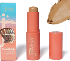 Juvia's Place Shade Stick Foundation, Concealer, Contour, Dominica, Tan w/Golden Undertone, 34 oz