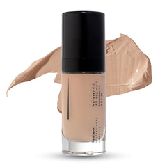 Radiant Professional Natural Fix All Day Matte Cream Foundation - Long Wear High Coverage Face Makeup Foundation With SPF 15 - Oil Free Matte Finish - For All Skin Types-1.01 oz. (3 Beige)